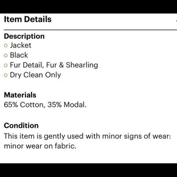 Vintage Aiko Vest Faux Fur Black Full Zip Fuzzy XS - Picture 2 of 3